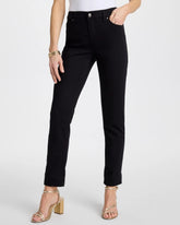 Chico's | So Slimming Petite Girlfriend Ankle Jeans/ Black