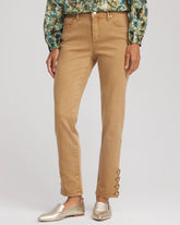 Chico's | Girlfriend Slim Ankle Jeans/ Caramel Apple