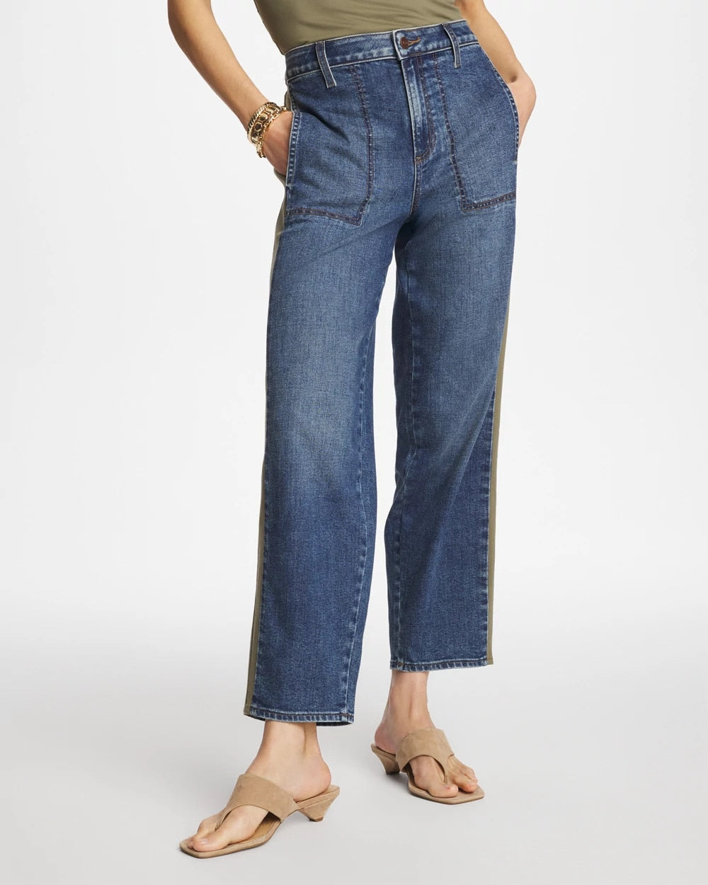 Chico's | Utility Barrel Jeans/ Mariana Indigo