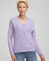 Chico's | Shine Boyfriend Cardigan/ Lilac Mist