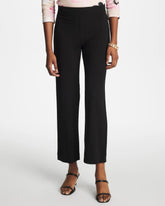 Chico's | Matte Jersey Cropped Pants/ Black