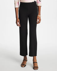 Chico's | Matte Jersey Cropped Pants/ Black