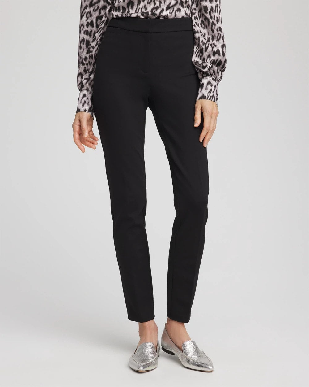 Chico's | Emme Skinny Ponte Ankle Pants/ Black