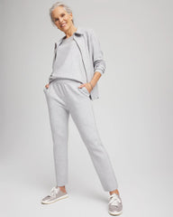 Chico's | Zenergy® Luxe Diamante Pants/ Frosted Gray Heather