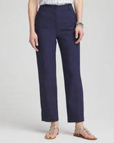Chico's | Fly Front Ankle Pants/ Passport Blue