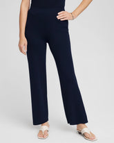 Chico's | Travelers™ Sweater Knit Wide-Leg Pants/ Travelers India Ink
