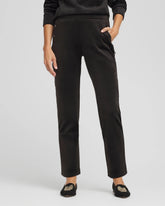 Chico's | Zenergy® Velour Tapered Ankle Pants/ Black