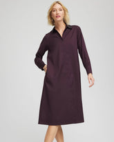 Chico's | Sequin Collar Midi Shirtdress/ Night Bloom