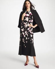 Chico's | Column Knit Maxi Dress/ Black