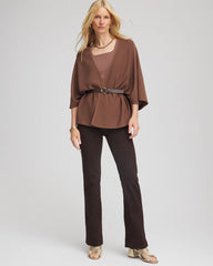Chico's | Pull-On Slim Bootcut Jeggings/ Cocoa Bean