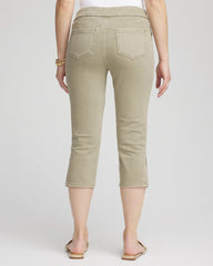 Chico's | 19" Pull-on Capri Jeans/ Washed Sage