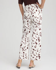 Chico's | Pampas Pony Pull on Wide Crop/ Ecru
