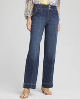 Chico's | Pull-On Wide-Leg Jeans/ Alora Indigo