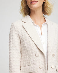 Chico's | Textured Knit Blazer/ Smokey Taupe