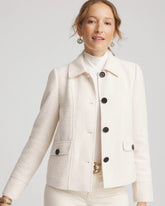 Chico's | Bouclé Chore Jacket/ English Cream