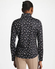 Chico's | Zenergy® UPF Spotted Half Zip/ Studio Taupe