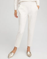 Chico's | Zenergy® Heathered Ankle Pants/ Ecru