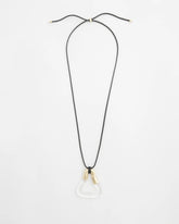 Chico's | Adjustable Lucite Pendant Necklace/ Lucite