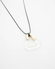 Chico's | Adjustable Lucite Pendant Necklace/ Lucite