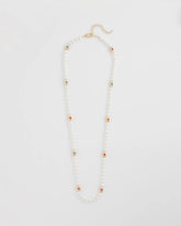 Chico's | Goldtone Faux Pearl Single-Strand Necklace/ Pearl
