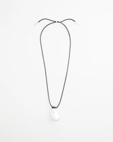 Chico's | Silvertone Adjustable Pendant Necklace/ Mixed Metals