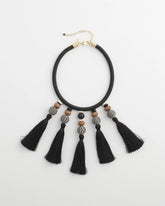 Chico's | Chico's Originals Tassel Statement Necklace/ Neutral