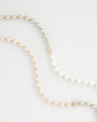 Chico's | Art Deco Beaded Necklace/ Pink