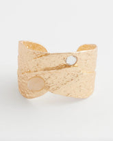 Chico's | Molten Goldtone Cuff Bracelet/ Gold