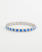 Chico's | Small Faceted Stretch Bracelet/ Blue