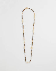 Chico's | Tiger's Eye Single-Strand Necklace/ Neutral