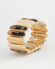Chico's | Tortoise Stretch Bracelet/ Brown