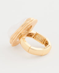 Chico's | Faux Pearl Stretch Ring/ Pearl
