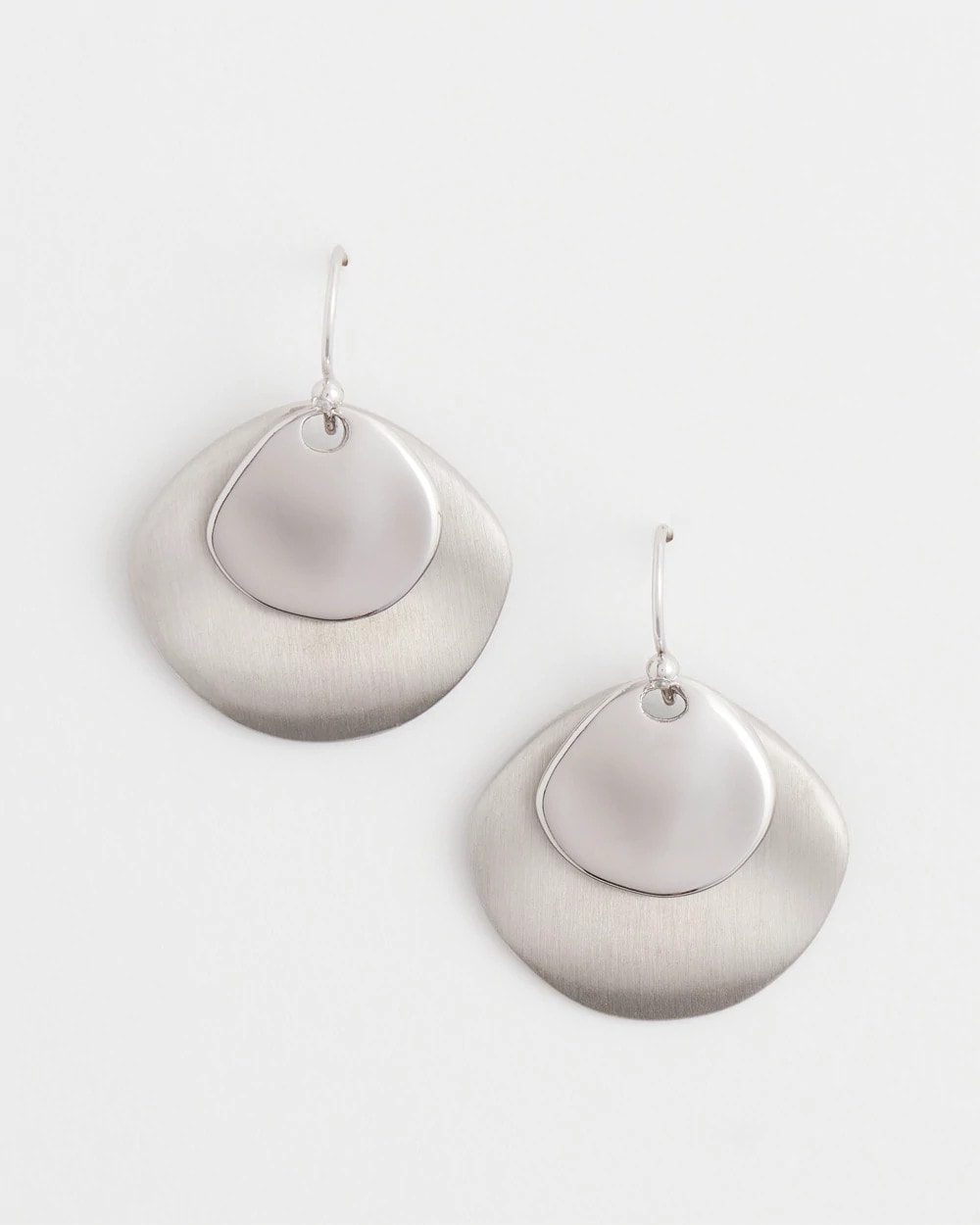 Chico's | Silver Drop Earrings/ Silver
