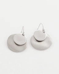 Chico's | Silver Drop Earrings/ Silver