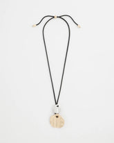 Chico's | Crinkle Mixed Metal Pendant/ Mixed Metals