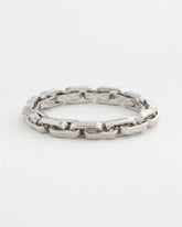 Chico's | Silver Link Stretch Bracelet/ Silver