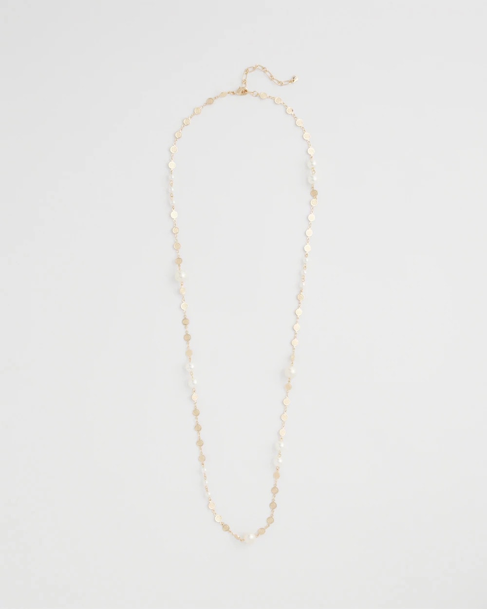 Chico's | Pearl and Link Necklace/ Pearl