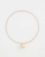 Chico's | Gold Bead Collar Necklace/ Gold