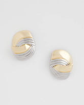 Chico's | Mixed Metal Stud Earrings/ Mixed Metals