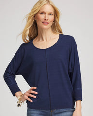 Chico's | Dolman Denim Tee/ Riviera Authentic