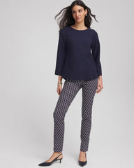 Chico's | Denim Soutache Top/ Denim