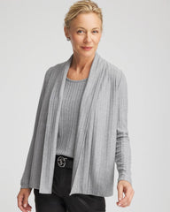 Chico's | Cozy Cardigan/ Fog Heather Gray