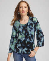 Chico's | Bodre Flare Sleeve Top/ Black