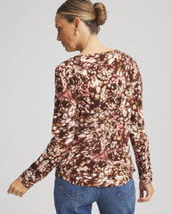 Chico's | Touch of Cool™ Cowlneck Tee/ Cacao