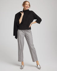 Chico's | Jacquard Cozy Turtleneck/ Black