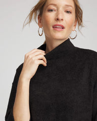 Chico's | Jacquard Cozy Turtleneck/ Black