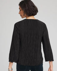 Chico's | Bodre Flare Sleeve Top/ Black