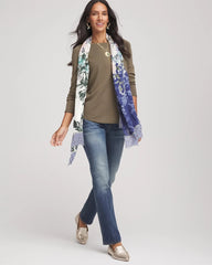 Chico's | Ella Bateau Pullover Sweater/ Nettle Leaf