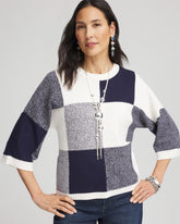 Chico's | Dolman Sleeve Pullover Sweater/ Passport Blue