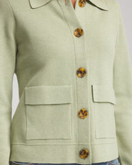 Chico's | Button-Front Cardigan Jacket/ Sage Meadow